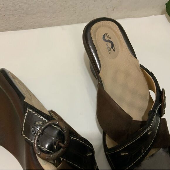 Softwalk Women's Wedge Sandals, size 8M - Picture 6 of 10